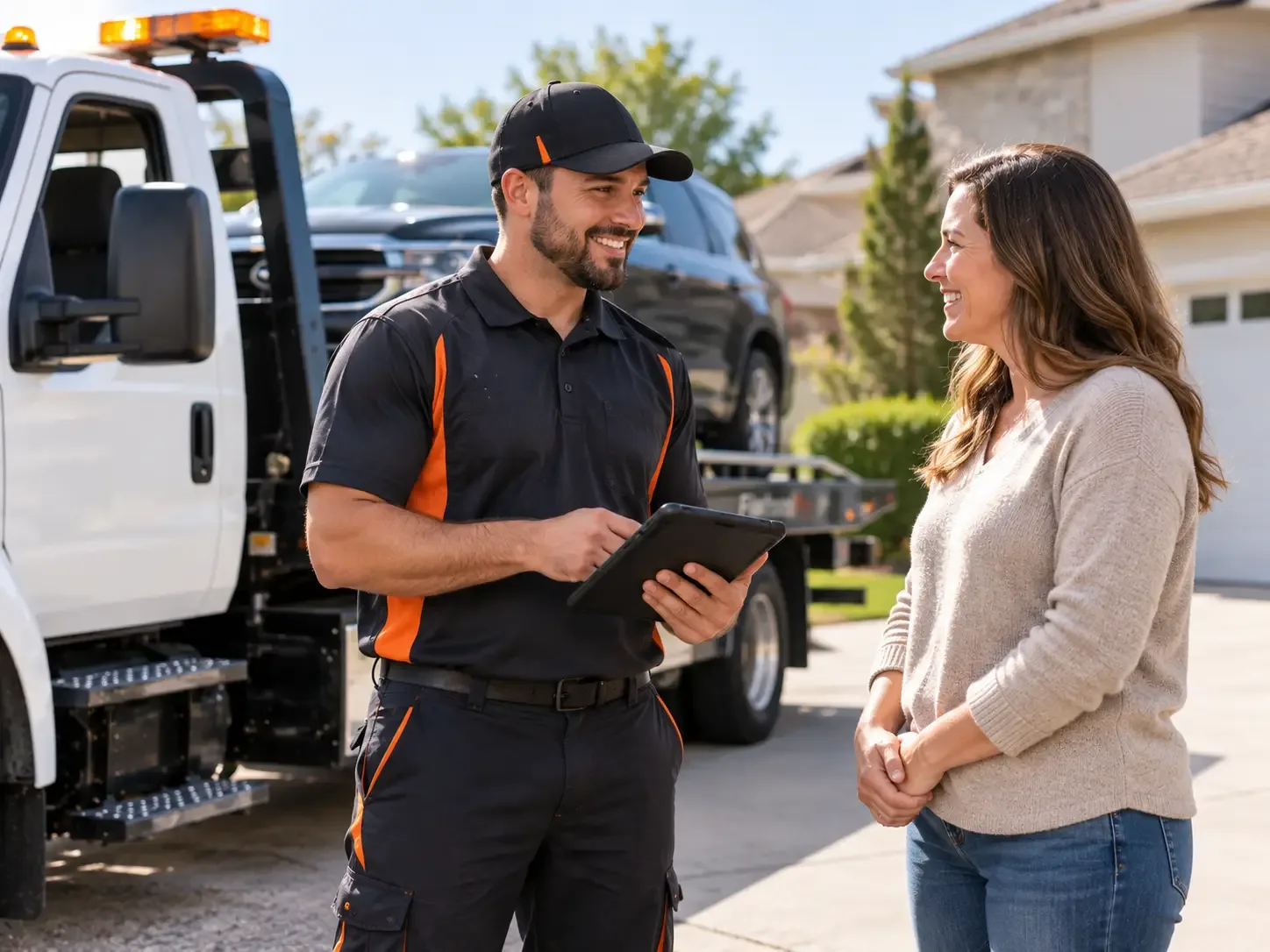 Flatbed Towing Sarona, WI FAQs